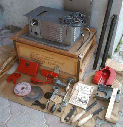 Комплект поставки деревообрабатывающего верстата УБДН-1